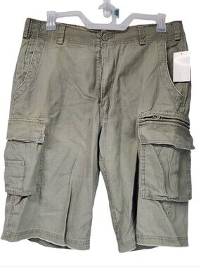 Vintage 2000 Y2K OTB Cargo shorts Size 36 Waist Surf Grunge Guycore